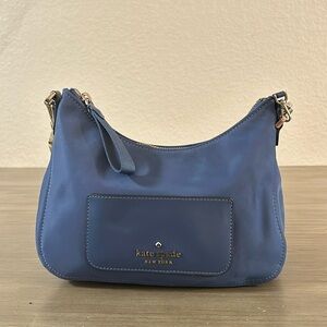 Kate Spade New York Women's Chelsea Small Nylon Crossbody Bag Blue